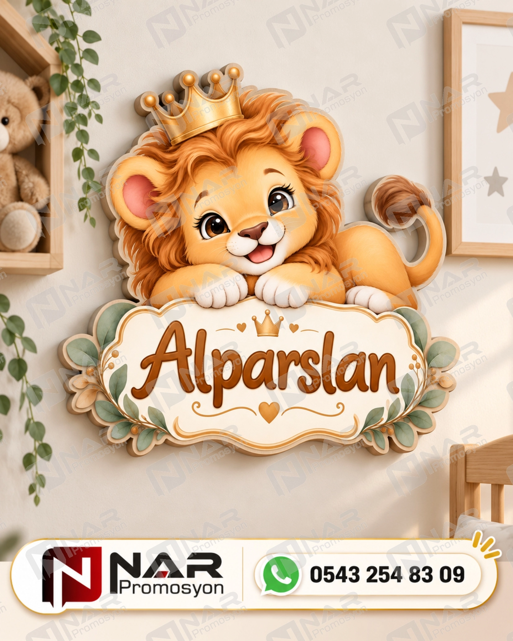 Ahşap Kapı Süsü