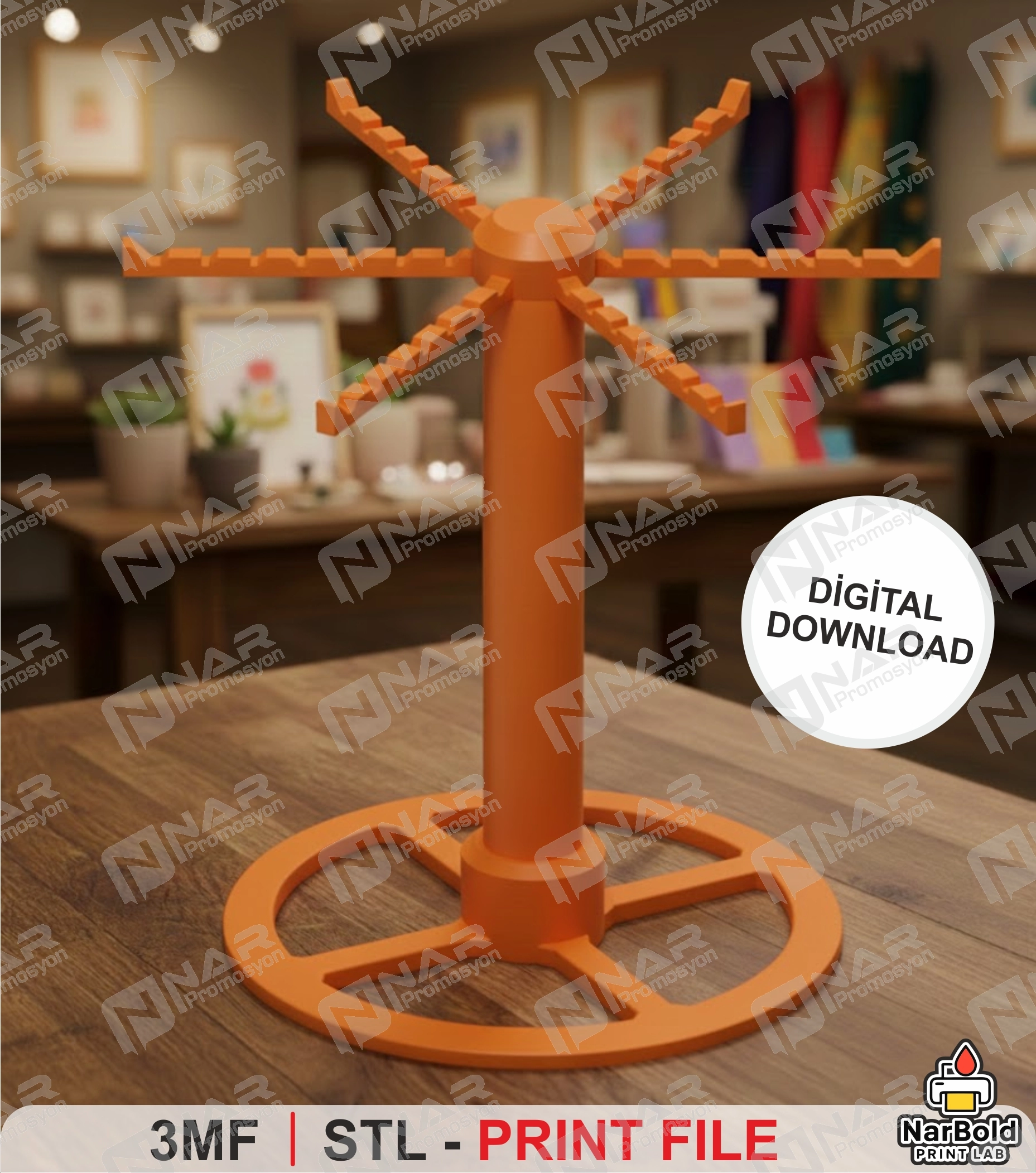 Anahtarlık Standı 50’li