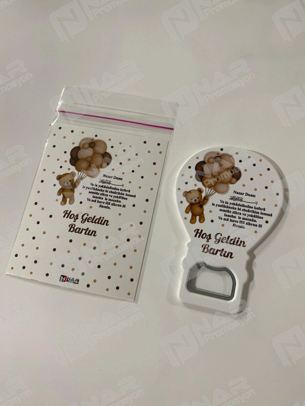 Kartlı Balon Açacak Magnet 