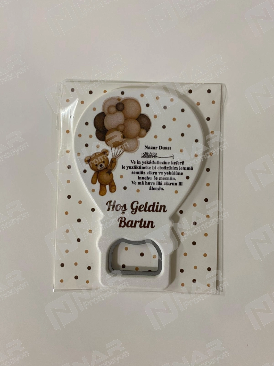 Kartlı Balon Açacak Magnet 