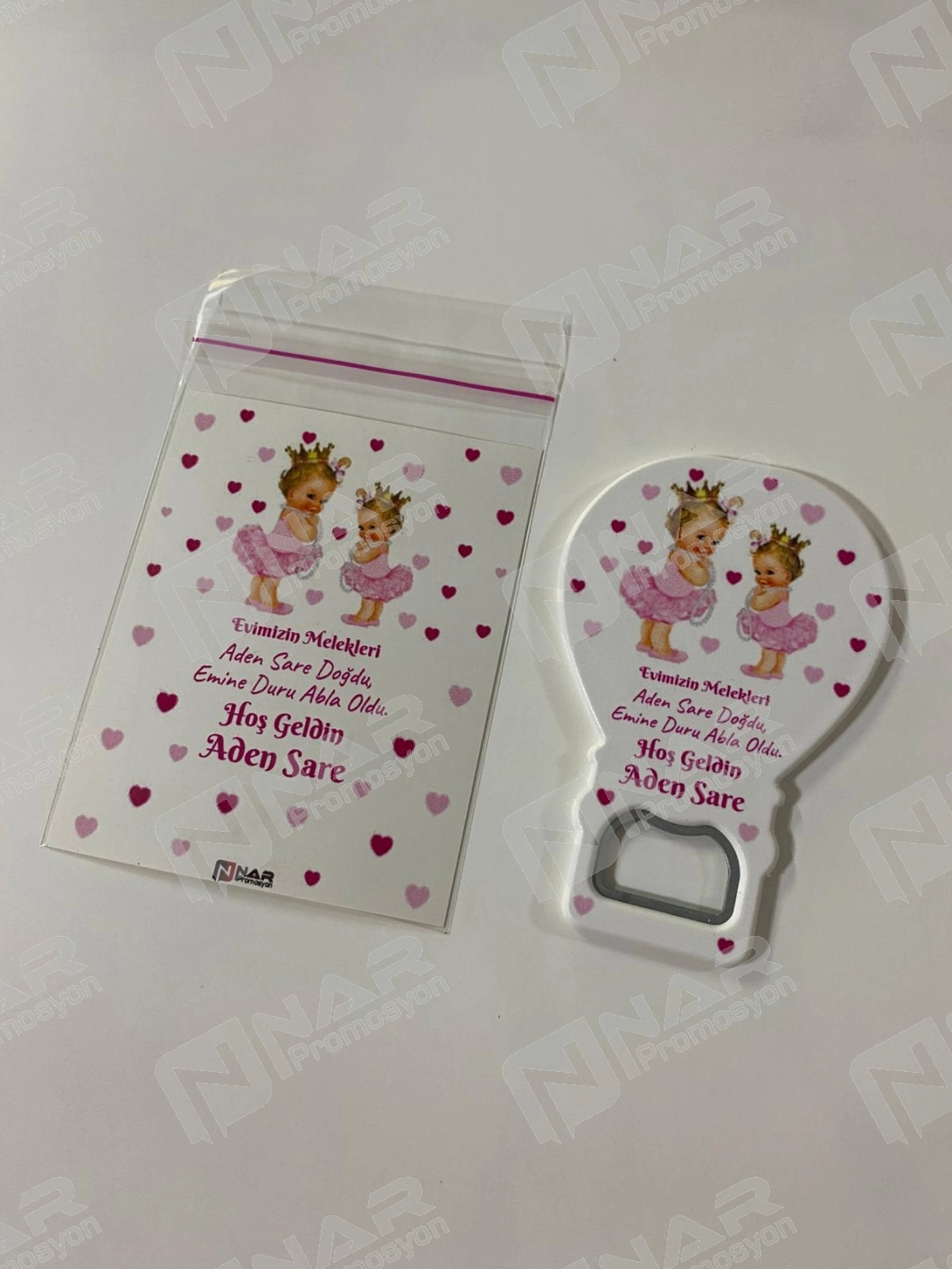 Kartlı Balon Açacak Magnet 