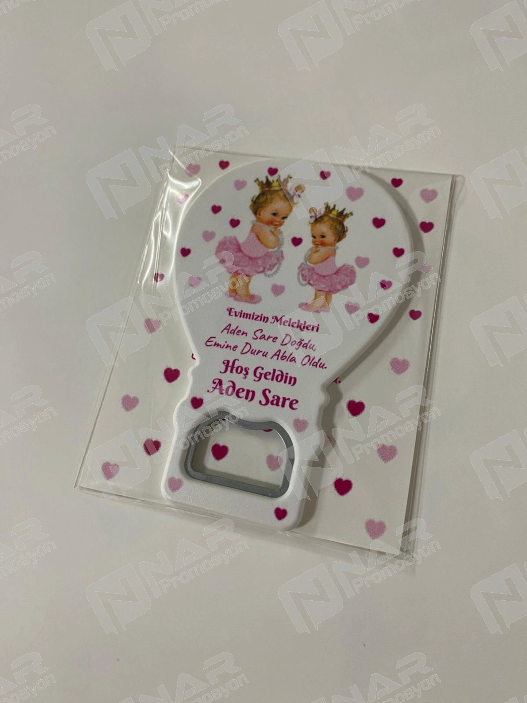 Kartlı Balon Açacak Magnet 