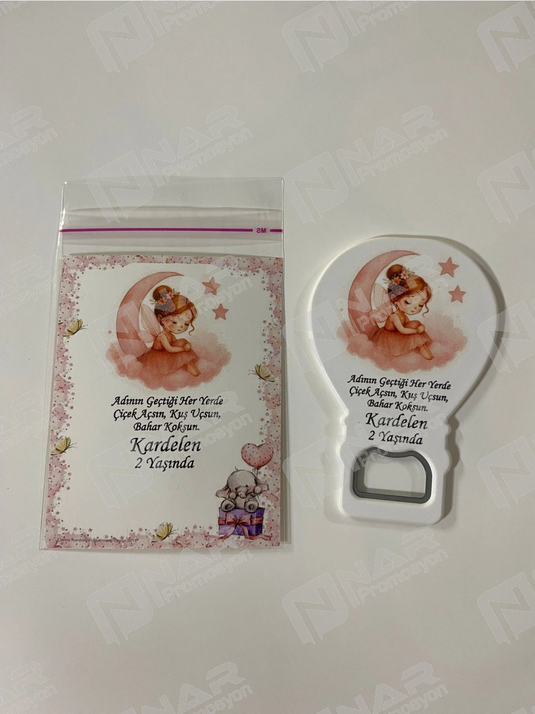 Kartlı Balon Açacak Magnet 