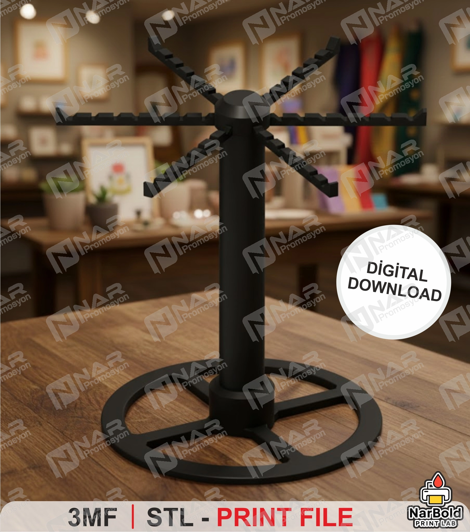 Anahtarlık Standı 50’li