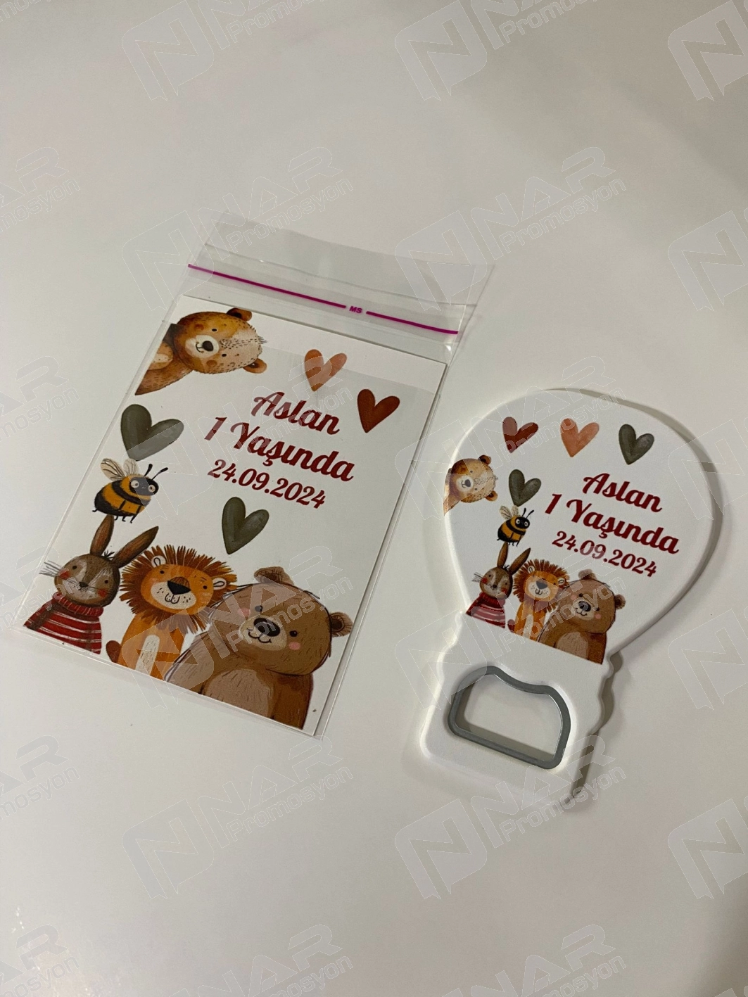 Kartlı Balon Açacak Magnet 