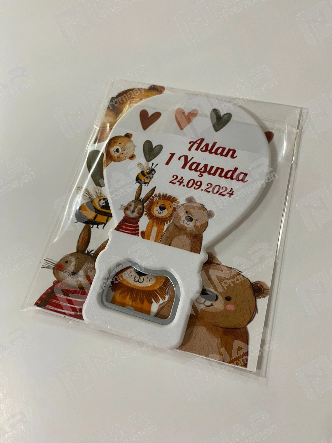 Kartlı Balon Açacak Magnet 
