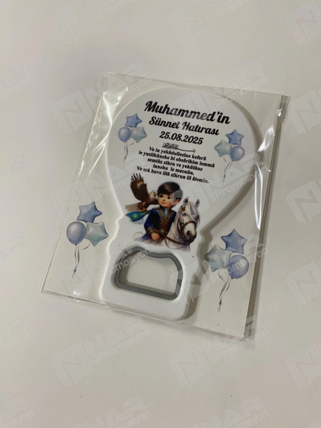Kartlı Balon Açacak Magnet 