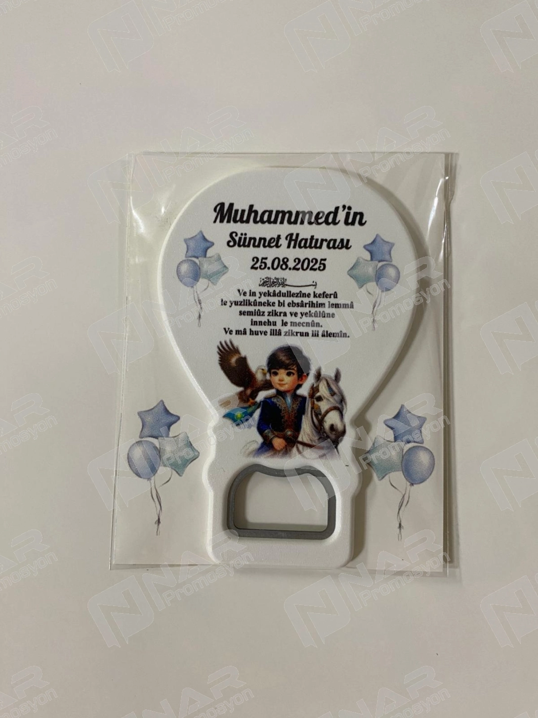 Kartlı Balon Açacak Magnet 