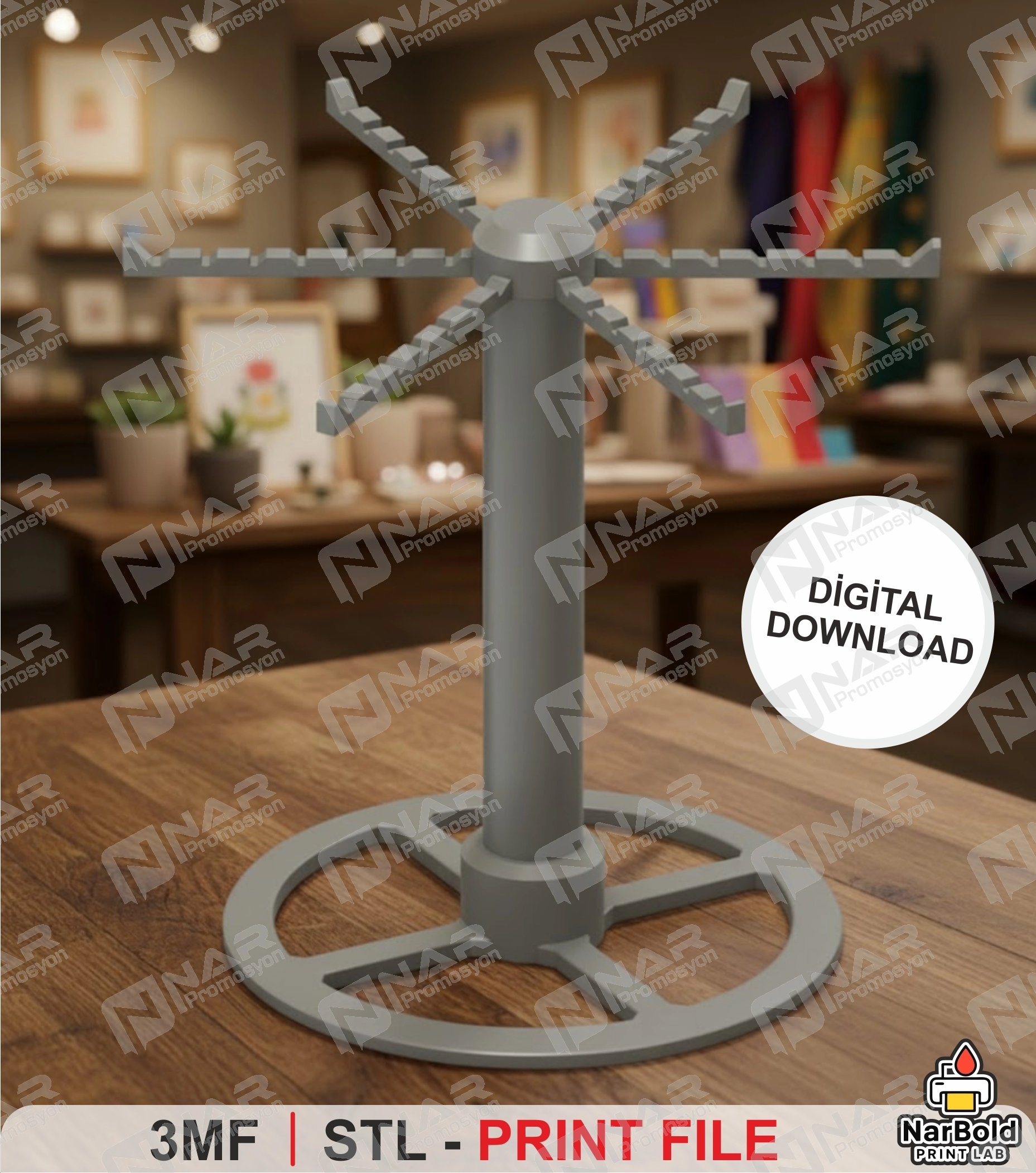 Anahtarlık Standı 50’li