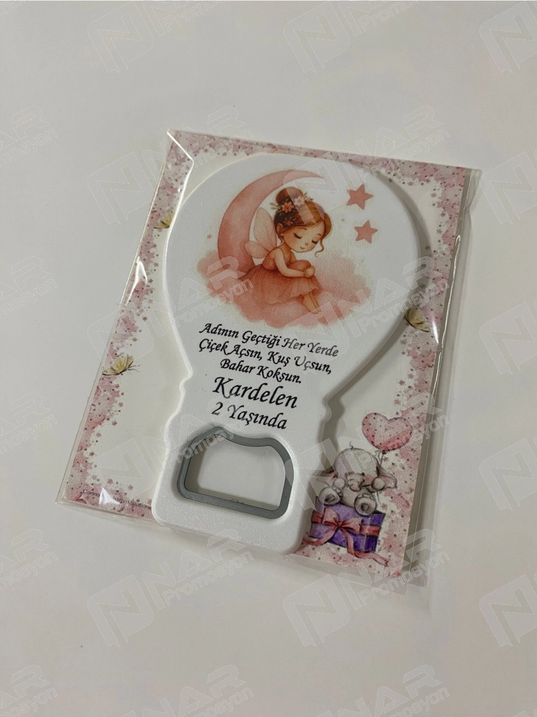 Kartlı Balon Açacak Magnet 