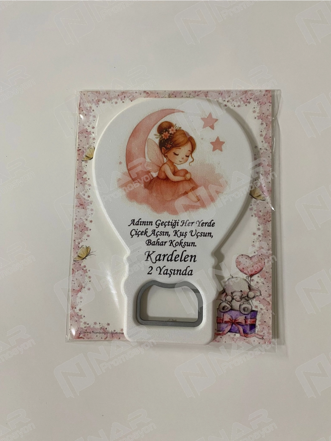 Kartlı Balon Açacak Magnet 