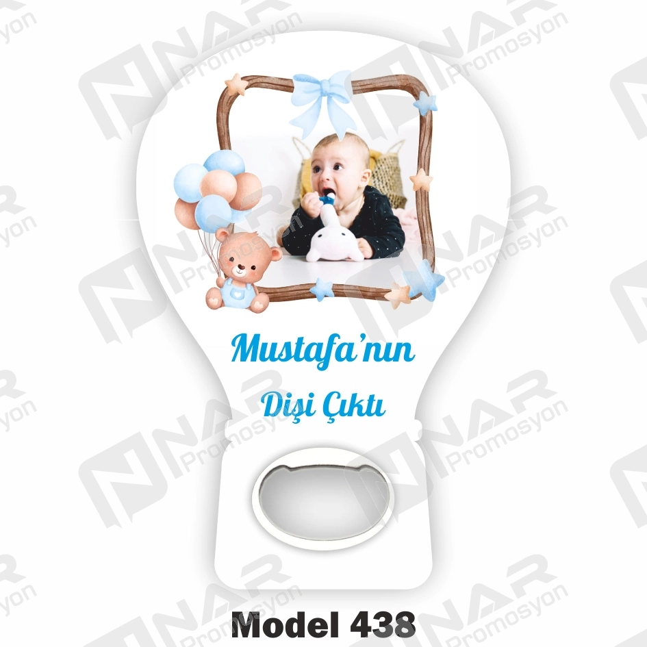 Resimli Balon Açacak Magnet 