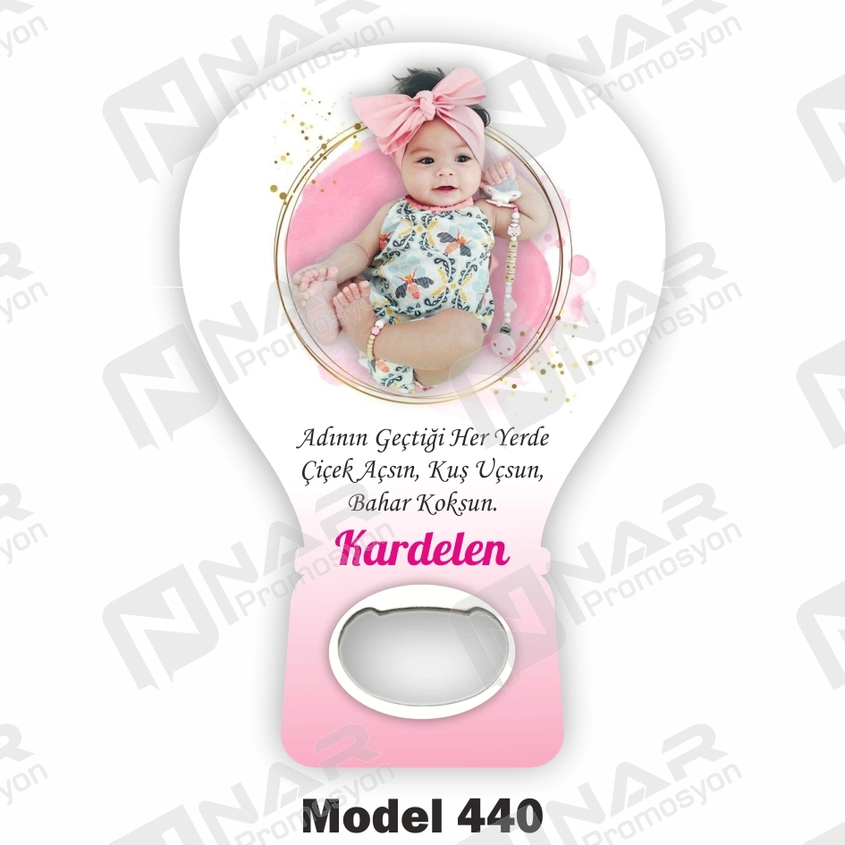 Resimli Balon Açacak Magnet 