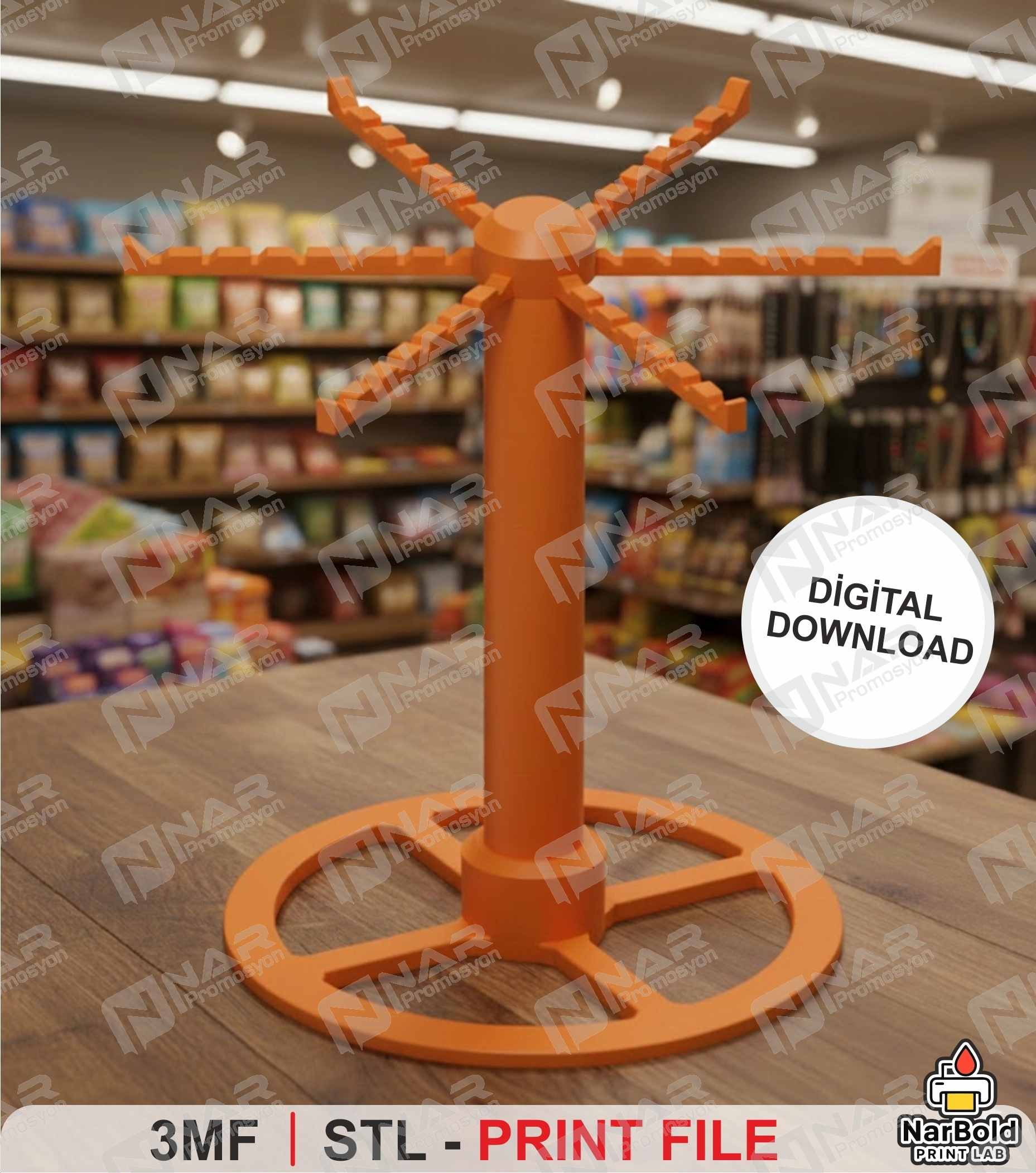 Anahtarlık Standı 50’li