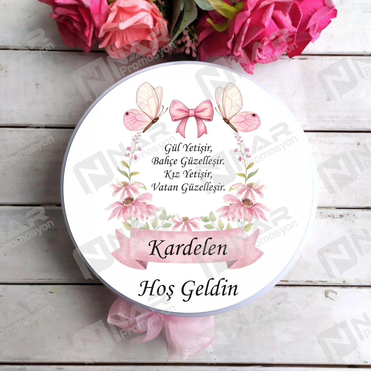 Metal Kutulu Baskılı Çikolata