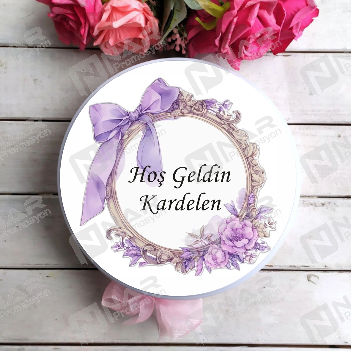 Metal Kutulu Baskılı Çikolata