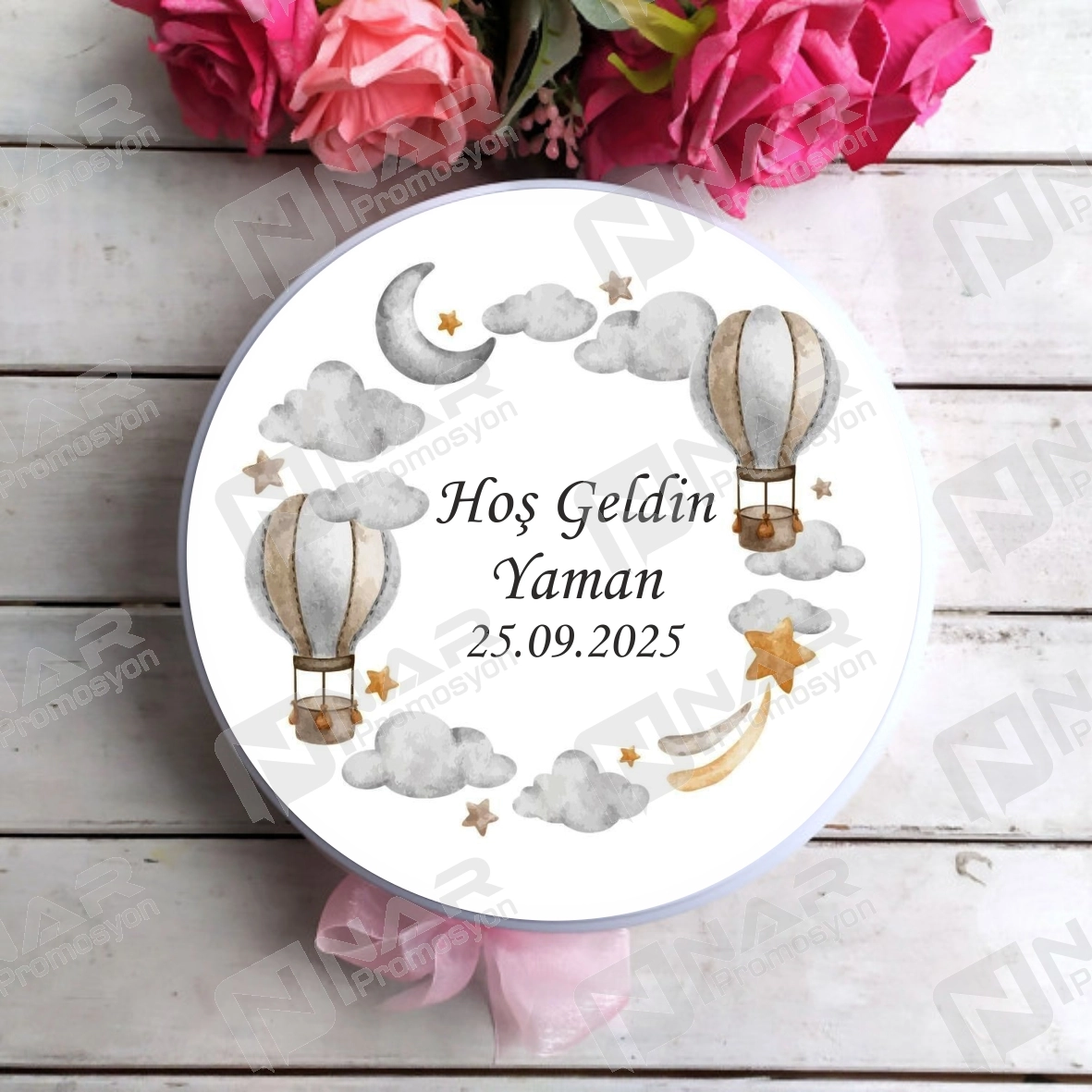 Metal Kutulu Baskılı Çikolata