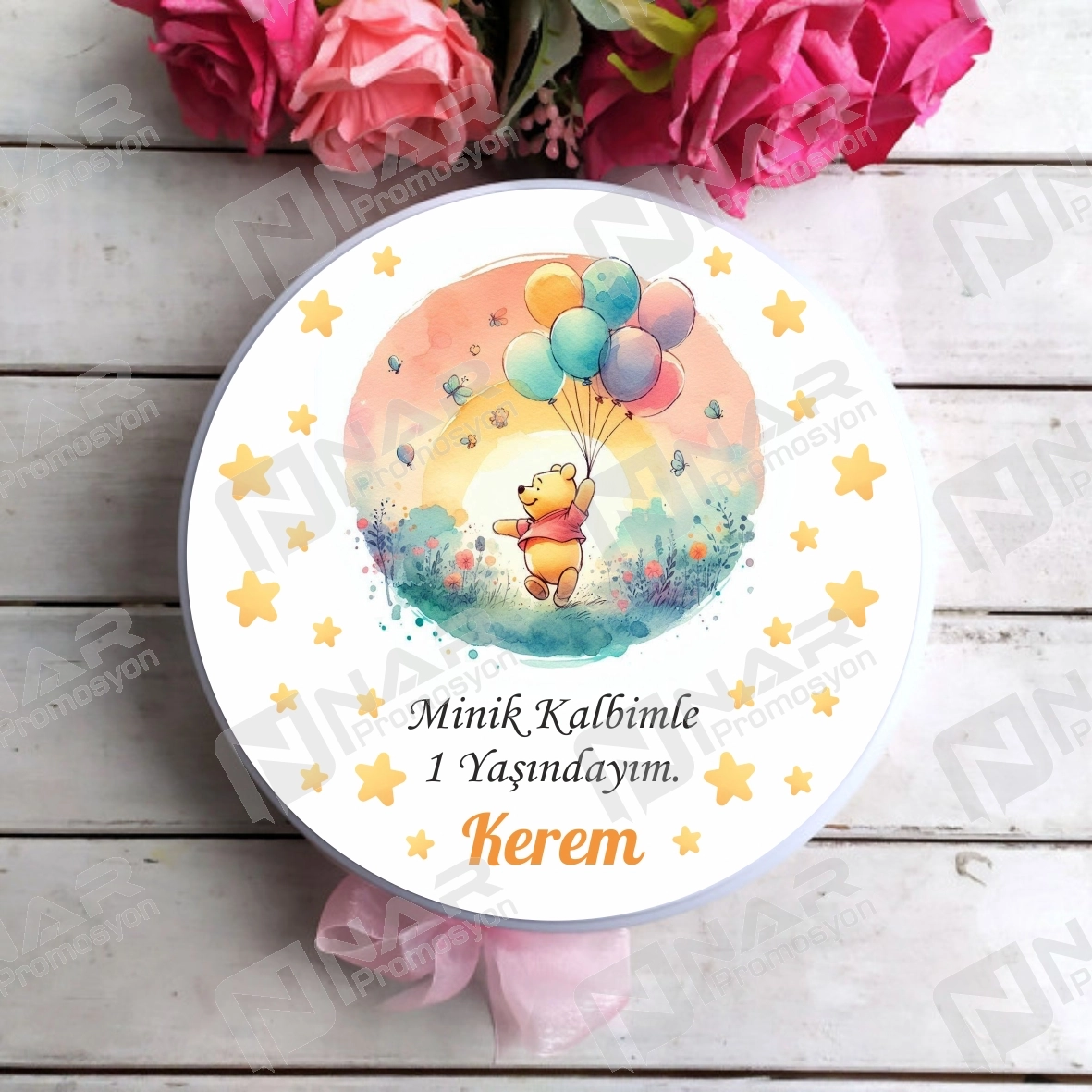 Metal Kutulu Baskılı Çikolata