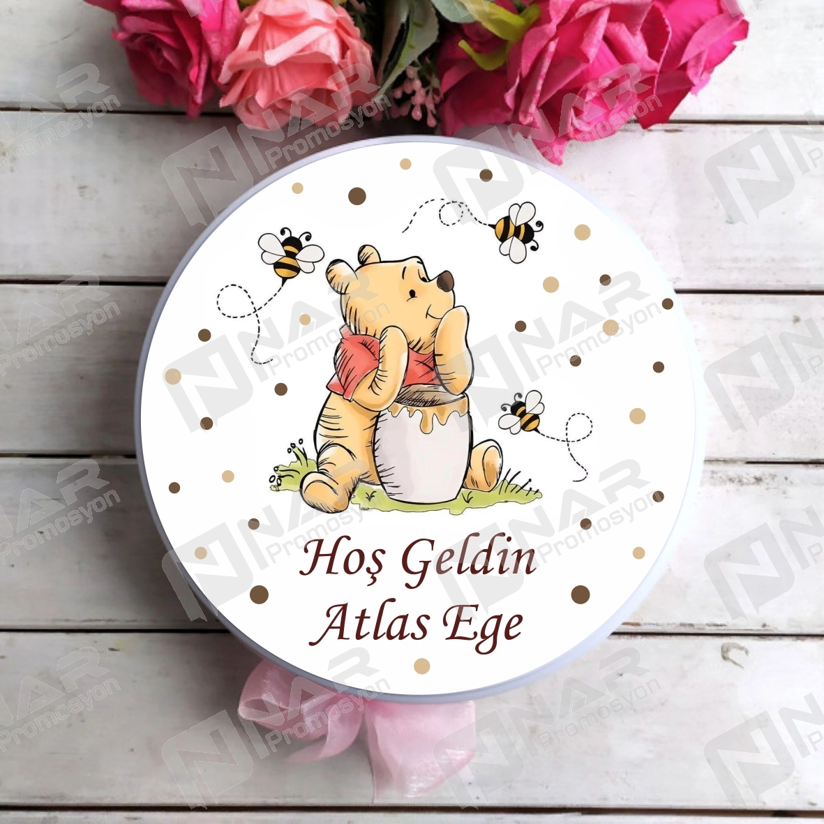 Metal Kutulu Baskılı Çikolata