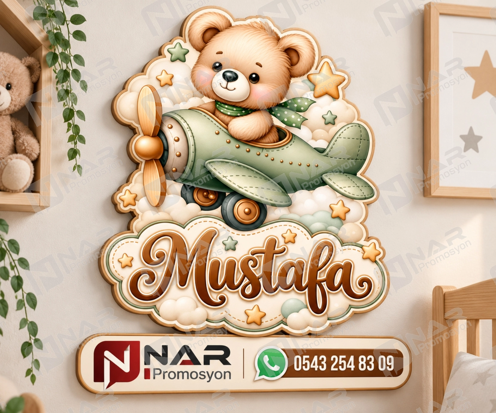 Ahşap Kapı Süsü