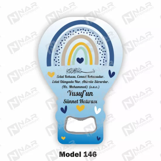 Doğum Günü Açacak Magnet - Özel Gün Sünnet, Nişan, Söz, Kına, Mevlid Hediyelik Magnetler