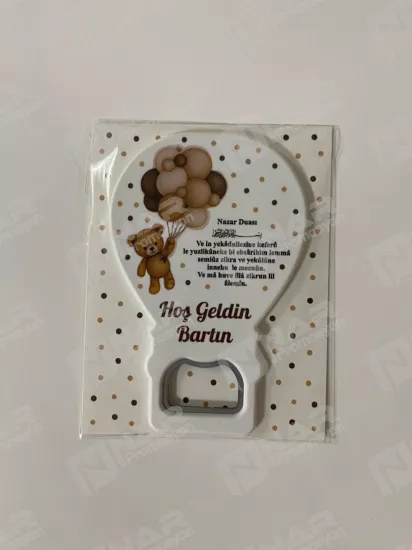 Doğum Günü Açacak Magnet - Özel Gün Sünnet, Nişan, Söz, Kına, Mevlid Hediyelik Magnetler