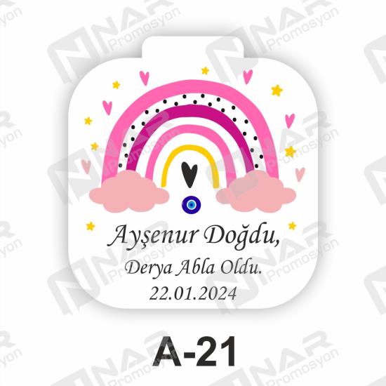 Baskılı Cep Aynası - Özel Gün Sünnet, Nişan, Söz, Kına, Mevlid Hediyelik