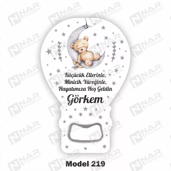 Doğum Günü Açacak Magnet - Özel Gün Sünnet, Nişan, Söz, Kına, Mevlid Hediyelik Magnetler