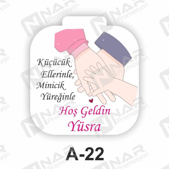 Baskılı Cep Aynası - Özel Gün Sünnet, Nişan, Söz, Kına, Mevlid Hediyelik