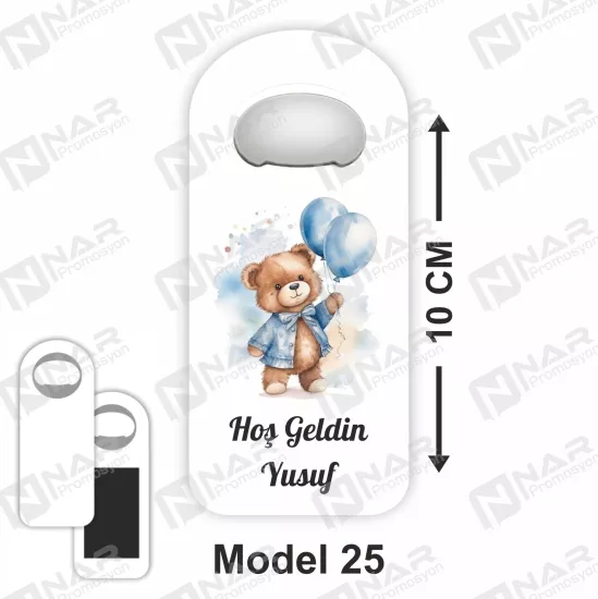 Doğum Günü Dik Açacak Magnet - Özel Gün Sünnet, Nişan, Söz, Kına, Mevlid Hediyelik Magnetler