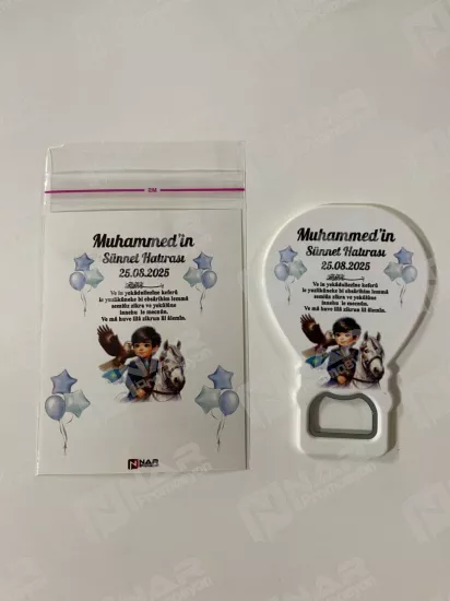 Doğum Günü Açacak Magnet - Özel Gün Sünnet, Nişan, Söz, Kına, Mevlid Hediyelik Magnetler
