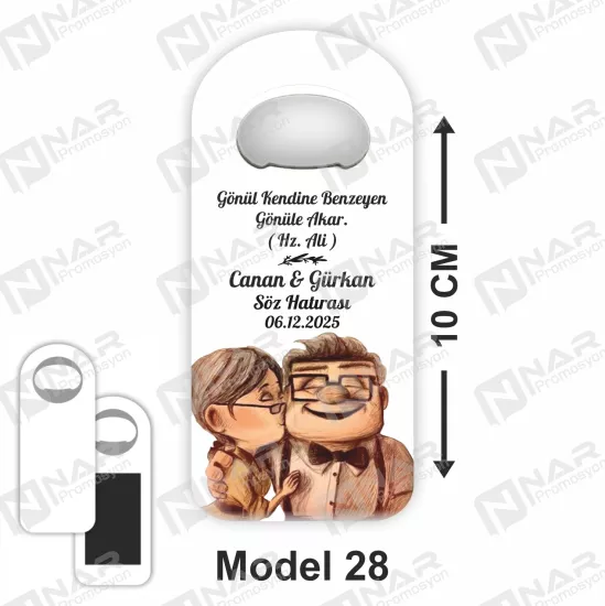Doğum Günü Dik Açacak Magnet - Özel Gün Sünnet, Nişan, Söz, Kına, Mevlid Hediyelik Magnetler