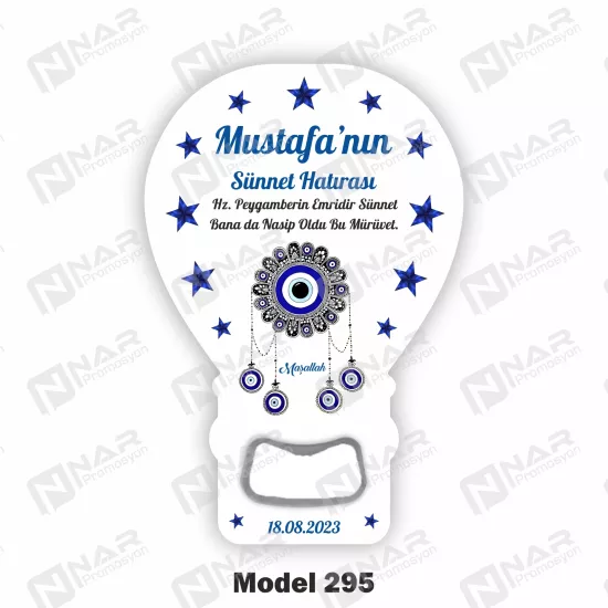 Doğum Günü Açacak Magnet - Özel Gün Sünnet, Nişan, Söz, Kına, Mevlid Hediyelik Magnetler