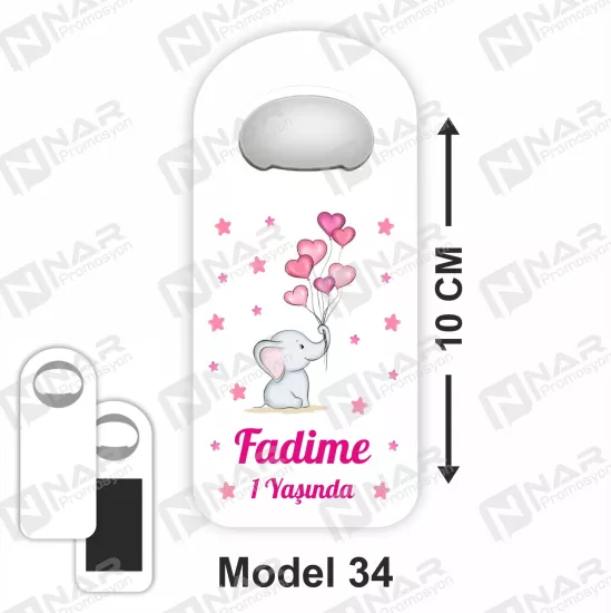 Doğum Günü Dik Açacak Magnet - Özel Gün Sünnet, Nişan, Söz, Kına, Mevlid Hediyelik Magnetler