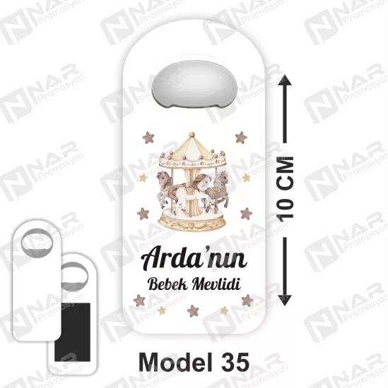 Doğum Günü Dik Açacak Magnet - Özel Gün Sünnet, Nişan, Söz, Kına, Mevlid Hediyelik Magnetler