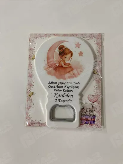 Doğum Günü Açacak Magnet - Özel Gün Sünnet, Nişan, Söz, Kına, Mevlid Hediyelik Magnetler