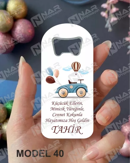 Doğum Günü Dik, Uzun Açacak Magnet | Bebek, Sünnet, Söz, Nişan, Düğün Hediyelik Magnet