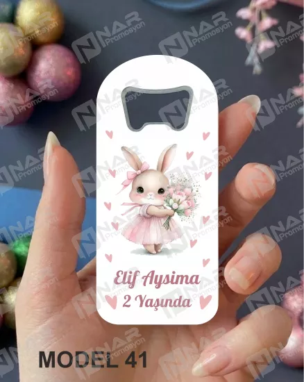 Doğum Günü Dik, Uzun Açacak Magnet | Bebek, Sünnet, Söz, Nişan, Düğün Hediyelik Magnet