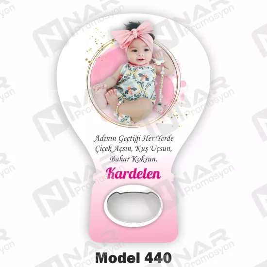 Resimli Balon Açacak Magnet  - Özel Gün Sünnet, Nişan, Söz, Kına, Mevlid Hediyelik Magnetler