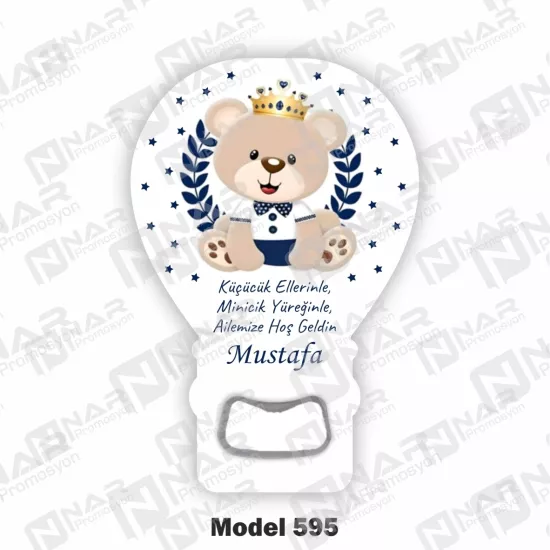 Doğum Günü Açacak Magnet - Özel Gün Sünnet, Nişan, Söz, Kına, Mevlid Hediyelik Magnetler