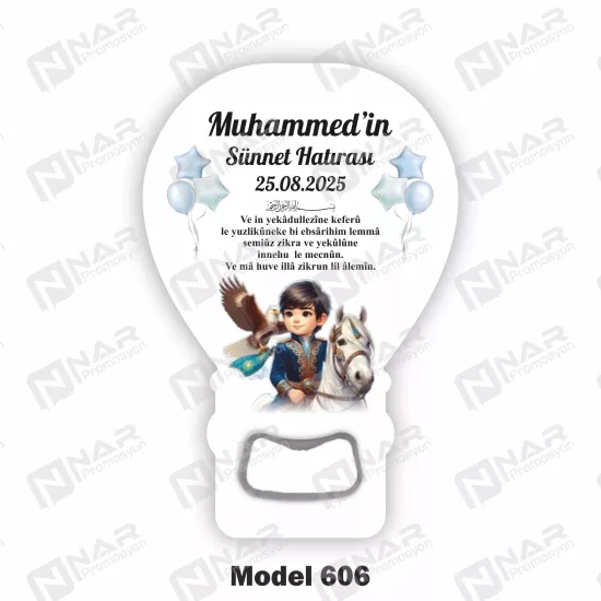 Doğum Günü Açacak Magnet - Özel Gün Sünnet, Nişan, Söz, Kına, Mevlid Hediyelik Magnetler