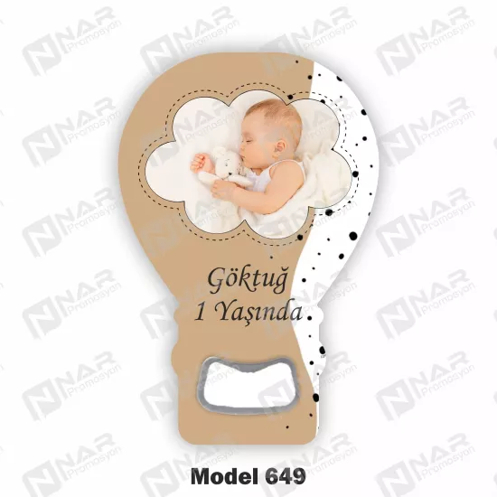 Doğum Günü Açacak Magnet - Özel Gün Sünnet, Nişan, Söz, Kına, Mevlid Hediyelik Magnetler