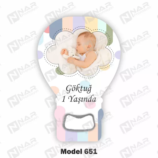 Doğum Günü Açacak Magnet - Özel Gün Sünnet, Nişan, Söz, Kına, Mevlid Hediyelik Magnetler