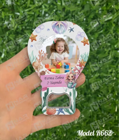 Resimli Balon Açacak Magnet  - Özel Gün Sünnet, Nişan, Söz, Kına, Mevlid Hediyelik Magnetler