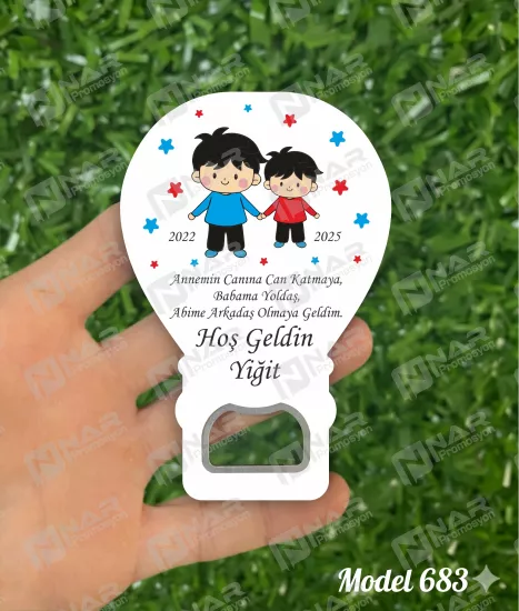 Doğum Günü Açacak Magnet - Özel Gün Sünnet, Nişan, Söz, Kına, Mevlid Hediyelik Magnetler