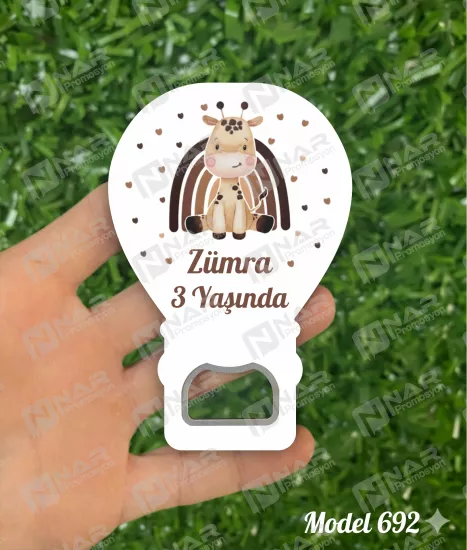 Doğum Günü Açacak Magnet - Özel Gün Sünnet, Nişan, Söz, Kına, Mevlid Hediyelik Magnetler