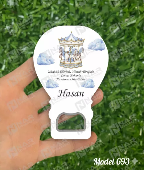 Doğum Günü Açacak Magnet - Özel Gün Sünnet, Nişan, Söz, Kına, Mevlid Hediyelik Magnetler