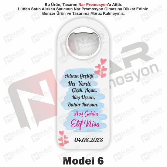 Doğum Günü Dik Açacak Magnet - Özel Gün Sünnet, Nişan, Söz, Kına, Mevlid Hediyelik Magnetler