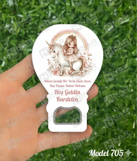 Doğum Günü Açacak Magnet - Özel Gün Sünnet, Nişan, Söz, Kına, Mevlid Hediyelik Magnetler