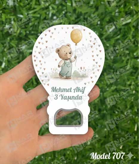 Doğum Günü Açacak Magnet - Özel Gün Sünnet, Nişan, Söz, Kına, Mevlid Hediyelik Magnetler